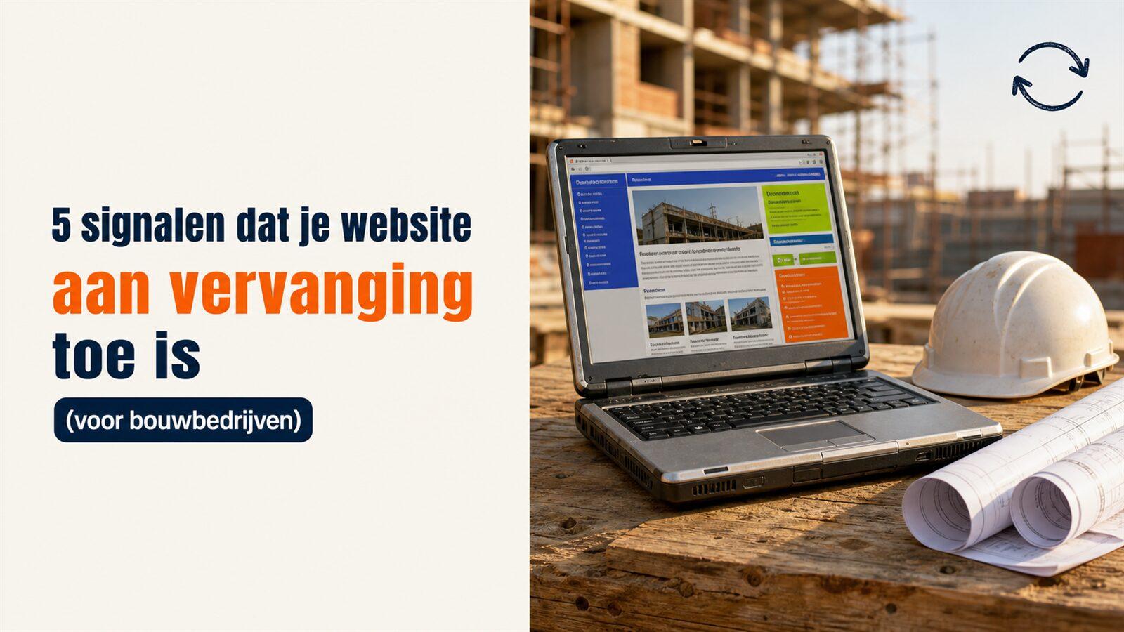 5 signalen dat je website dringend aan vervanging toe is