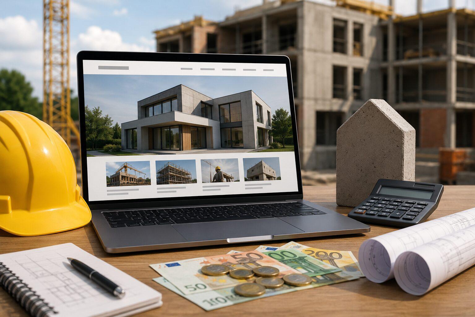 Wat kost een website voor een bouwbedrijf in België? (2026)